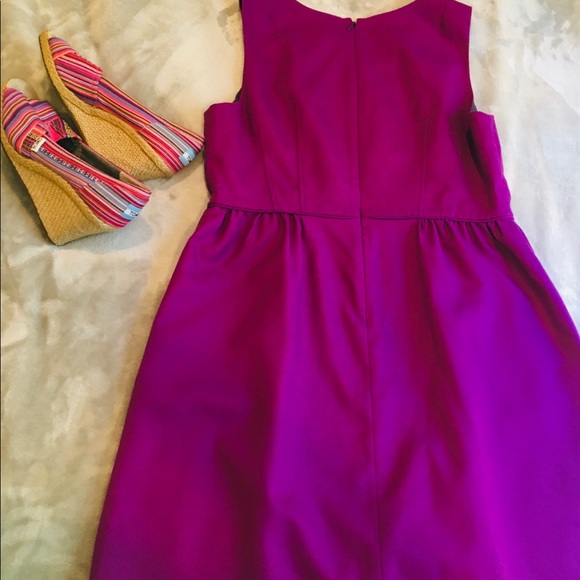 J Crew Lilac Scoop-neck Dress Size 12 P - Picture 5 of 8